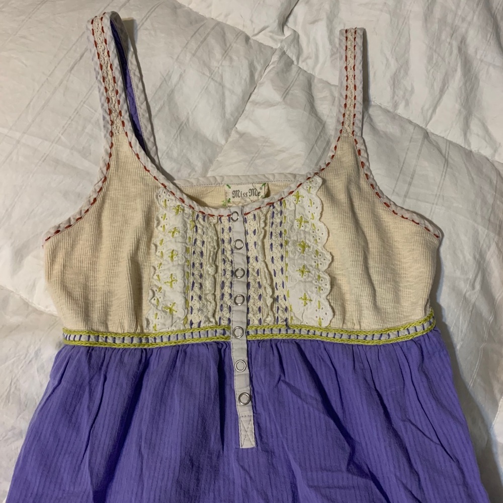 Miss Me tank top Sz Medium